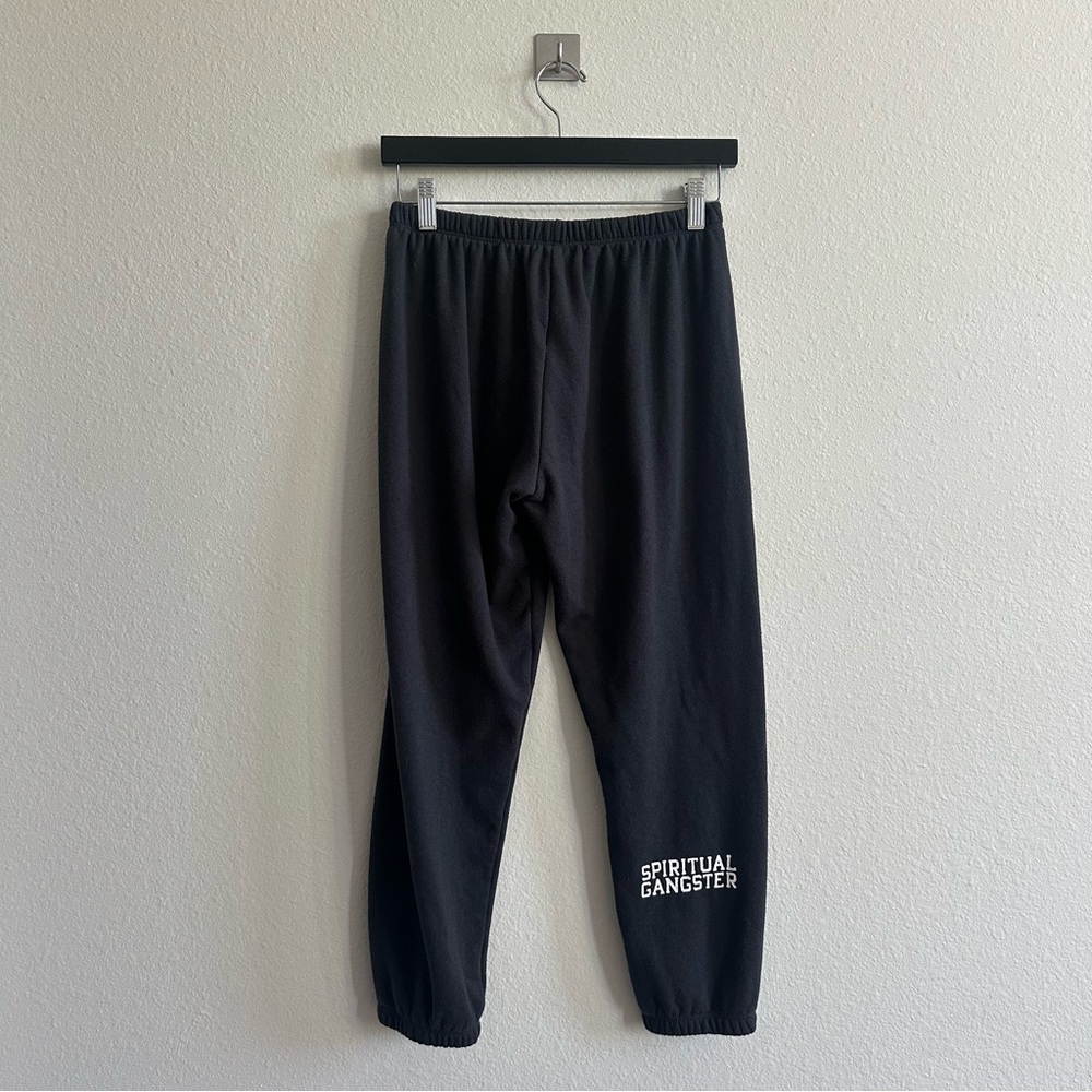 Spiritual Gangster Black Sweatpants ⭐️